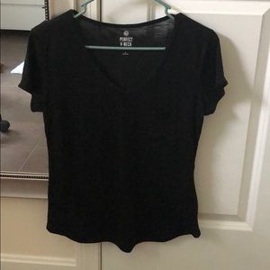 Black V neck